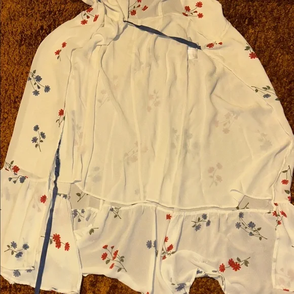 Reformation White Floral Maxi Dress - Picture 6 of 7